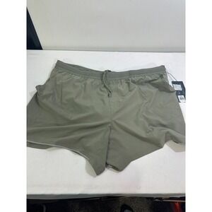 VRST 2XL Enthusiast 5" Run Shorts Earl Grey Men's New